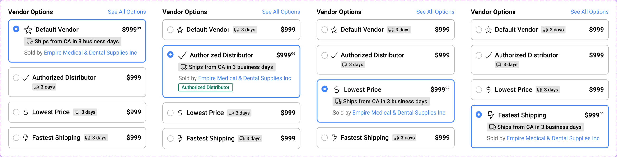 Net32 buy box component