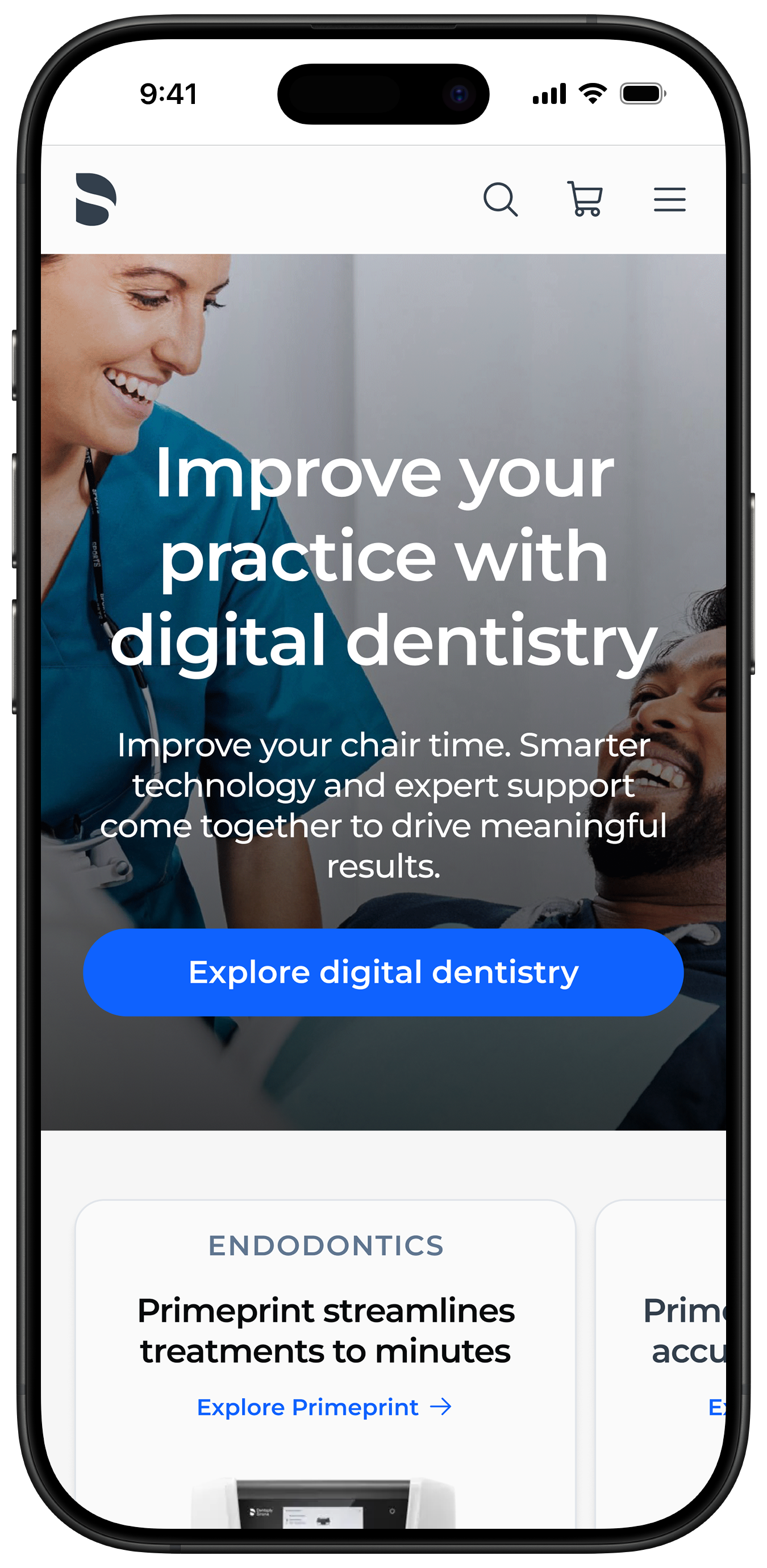 Dentsply Sirona mobile app